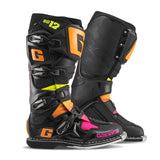 Gaerne SG-12 Motorcycle Boots Black/Orange/Pink, Men’s Size 11, Part Number 2174-108-46