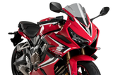 PUIG Sport Side Spoilers for 2019–2020 Honda CBR650R, Black, Part Number 3569N