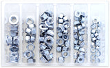 BOLT SV-FUJINUT Hex Fuji Lock Nut Assortment, 100-Piece Kit