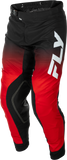 Fly Racing Evolution DST Pants Red/Black/White Size 30 – Durable Motocross Pants with Advanced Ventilation and Fit System