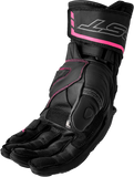 Womens S1 Glove Black/Pink Leather Sm