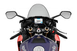 Puig R-Racer Smoke Windscreen for Aprilia RSV4 1100, Part Number 20771H