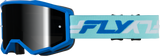 FLY RACING Zone Adult Goggle, Blue/White, Model 37-51540