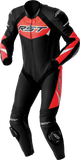 Tractech Evo D3o Suit Blk/Flo Red Leather Xl