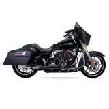 Vance & Hines 2-1 Black Full System Exhaust, HD Touring, 2017-2022, Part 47321