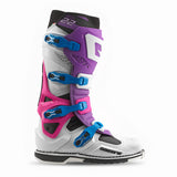 Gaerne SG22 LE Purple/White/Rhodamine Motorcycle Boots, Size 11, Part Number 2262-019-46