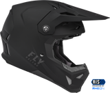 Fly Racing Formula CP Solid Helmet Matte Black Large, Part Number 73-0025L