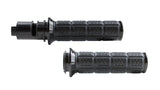 Kuryakyn ENYGMA Grips, 2024 and Up Touring, 2025 and Up Softails, Throttle-By-Wire, Black, 10142-2