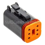 NAMZ 6-Wire Plug and Wedgelock, Deutsch DT Series, DP-6B