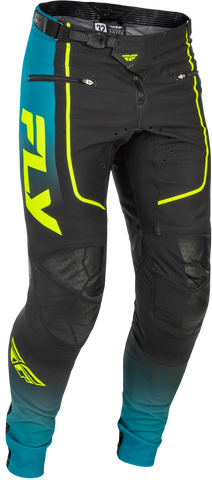 Fly Racing Rayce Bicycle Pants Teal/Black/Lime Size 28 for BMX and MTB