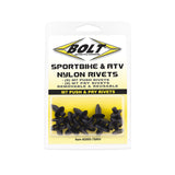 BOLT M7 Push and Pry Rivet Kit, 5 Styles, 10-Piece Pack, Part Number 2005-7SRIV
