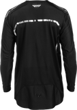 Fly Racing Evolution DST SE Spark Jersey Black/Silver XL for Cycling Performance