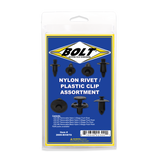 BOLT 2009-RIVETS Rivet Assortment, 80-Piece Push and Pry Rivet Kit