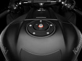Rizoma TF010B Black Locking Gas Cap for Kawasaki Z750, Z800, Z750R and Ninja 650R