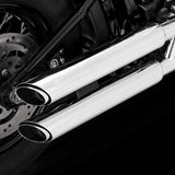 Vance & Hines 3 in. Twin Slash PCX Slip-On Exhaust, 16335