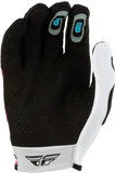 FLY RACING Youth Lite Vibe Gloves White/Pink/Blue YL 380-714YL