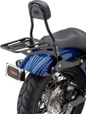 Cobra 602-2004B Detachable Round Black Backrest for Harley-Davidson Dyna 2006–2017