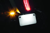 Kuryakyn Micro 1000 Amber Satin Black Clear Lens Turn Signal, Model 2537