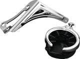Kuryakyn 98-13 Touring Right-Side Chrome Passenger Drink Holder With Basket, Part 1482