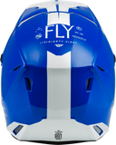 FLY RACING Large Kinetic Lite Rival Helmet Gloss Blue/White 73-3475L