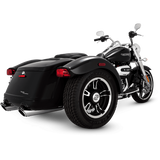 Vance & Hines 4-Inch Twin Slash Round Slip-On Exhaust, 16796