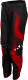 Fly Racing Youth Kinetic Torch Pants Black/Red/White, Size 20 – Part Number 380-53620