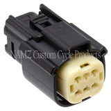 NAMZ 6-Position Female Connector, NM-33472-0601
