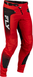 Fly Racing Youth Rayce Sonar BMX/MTB Bicycle Pants Red, Black and White, Size 26, Part 380-06226