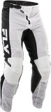 FLY Racing Kinetic Mesh Pants White/Black, Size 32, Part Number 380-32032