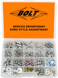BOLT Euro Style Service Department Hardware Assortment Kit, SVCEURO