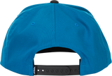 Fly Racing Fly Flow Hat Blue - Adjustable Snapback Cap with Curved Bill