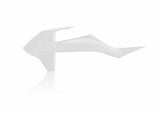 ACERBIS White Radiator Shrouds 2018–2024 KTM 85 SX (17/14), Part Number 2685960002