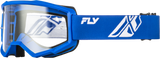 FLY RACING Youth Focus Goggle, Blue/White, Model 37-51162Y