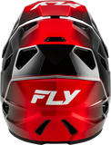 Fly Racing Yth Rayce Repeat Bicycle Helmet Black/Red - Part 73-3622YM