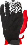 Fly Racing Pro Lite DBK Gloves Black/White/Red Medium
