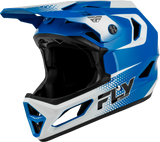 FLY Racing Rayce Sonar Bicycle Helmet Blue/White/Black XS, Part Number 73-3652XS