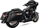 Vance & Hines 2-1 Black Full System Exhaust, HD Touring, 2017-2022, Part 47321