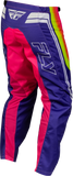 Fly Racing F-16 Raze Motorcycle Pants Purple/Pink/Yellow, Size 44, Part Number 380-93444