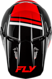 FLY Racing Kinetic Verdict Helmet Black/Red/White Medium - Off-Road Motorcycle Helmet