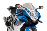 PUIG Sport Side Spoilers Black for Suzuki GSX-R600 and GSX-R750, Part Number 3163N