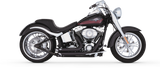 Vance & Hines 86-09 Harley-Davidson Softail Shortshots Staggered Exhaust 47222