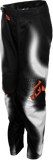 Fly Racing Youth Kinetic Torch Pants Black/White/Orange, Size 24, Part Number 380-53524