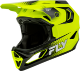Fly Racing Rayce Sonar Bicycle Helmet Hi-Vis Black/White XL, Part Number 73-3653X