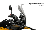 Puig Touring Adjustable Clear Windscreen 22113W for 2024–2025 Royal Enfield Himalayan