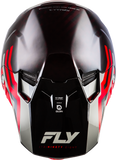 Fly Racing Formula S Carbon Byte Helmet Red Carbon/Red/Grey XL, Part 73-4451X