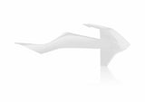 ACERBIS White Radiator Shrouds 2018–2024 KTM 85 SX (17/14), Part Number 2685960002