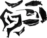 ACERBIS Full Plastic Kit Hon Black 2861930001