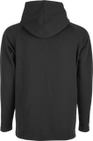 Fly Racing Weekender Pullover Hoodie Black and White 2X