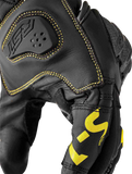 RST S1 Leather Motorcycle Gloves Black/Fluorescent Yellow 2XL, Part Number 103650F.YEL-12