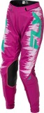 Fly Racing Women's Lite Pants Pink/Turquoise Size 05/06 – Lightweight and Comfortable riding apparel